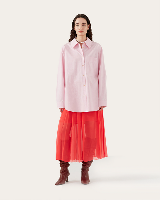 Caprice Shirt Organic Cotton Rose