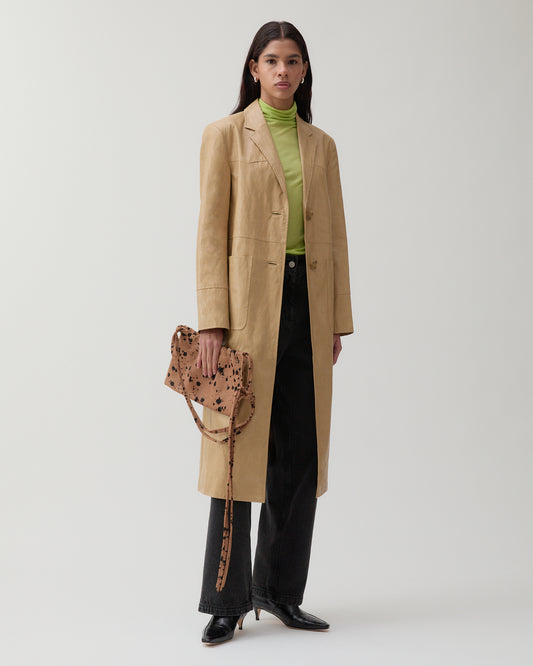 Camila Bag Leather Pony Brown