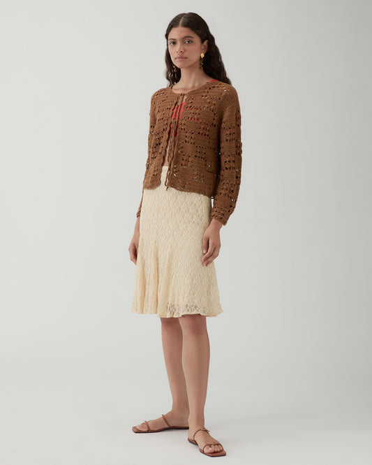 Taylor Skirt Lace Cream