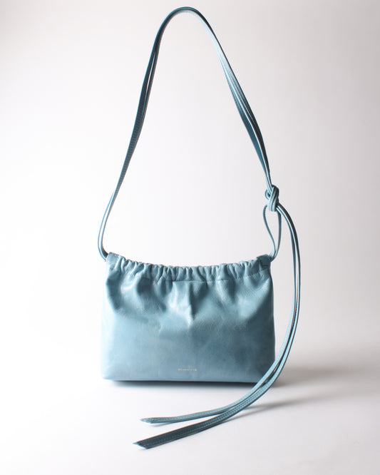 Camila Crossbody Tote Leather Sky