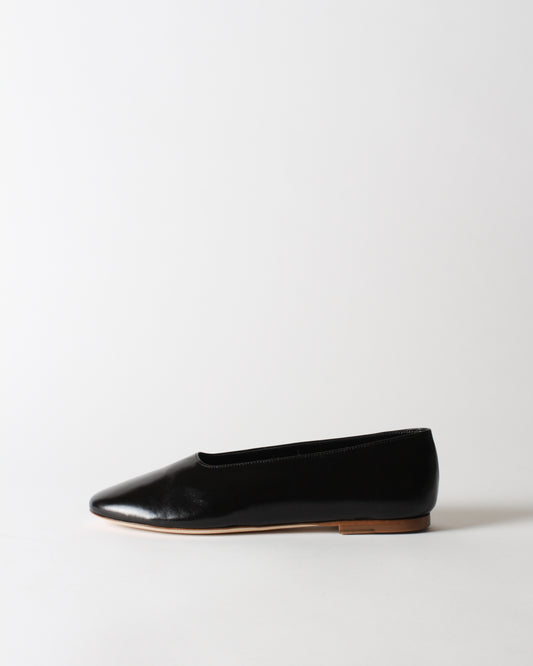 Soft Flat Leather Nero