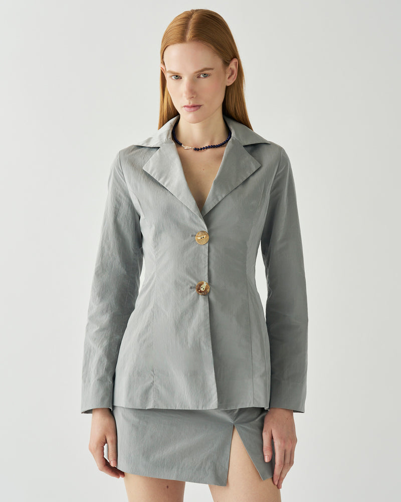 Anni Jacket Taffeta Grey