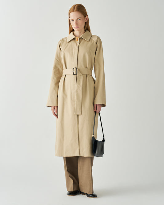 Alice Coat Cotton Twill Irish Cream