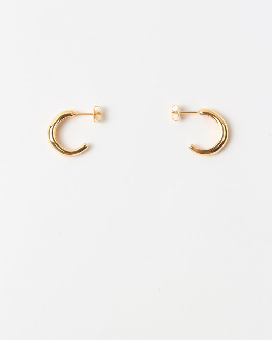 Small Hoops Gold Plated